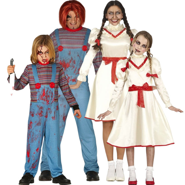 Grupo Muñecos de Terror Chucky y Annabelle