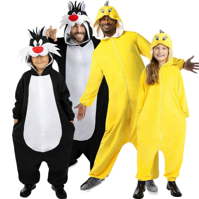 Grupo Silvestre y Piolín de Looney Tunes