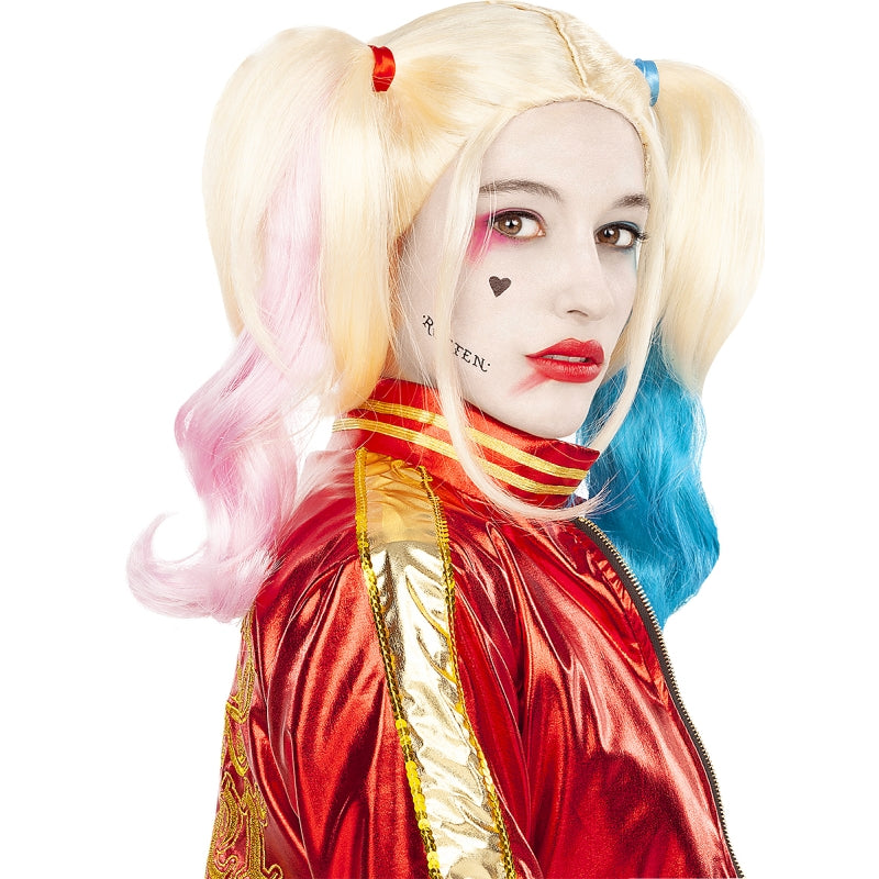 Disfraz de Chaqueta Harley Quinn de Suicide Squad para mujer Perfil Bis