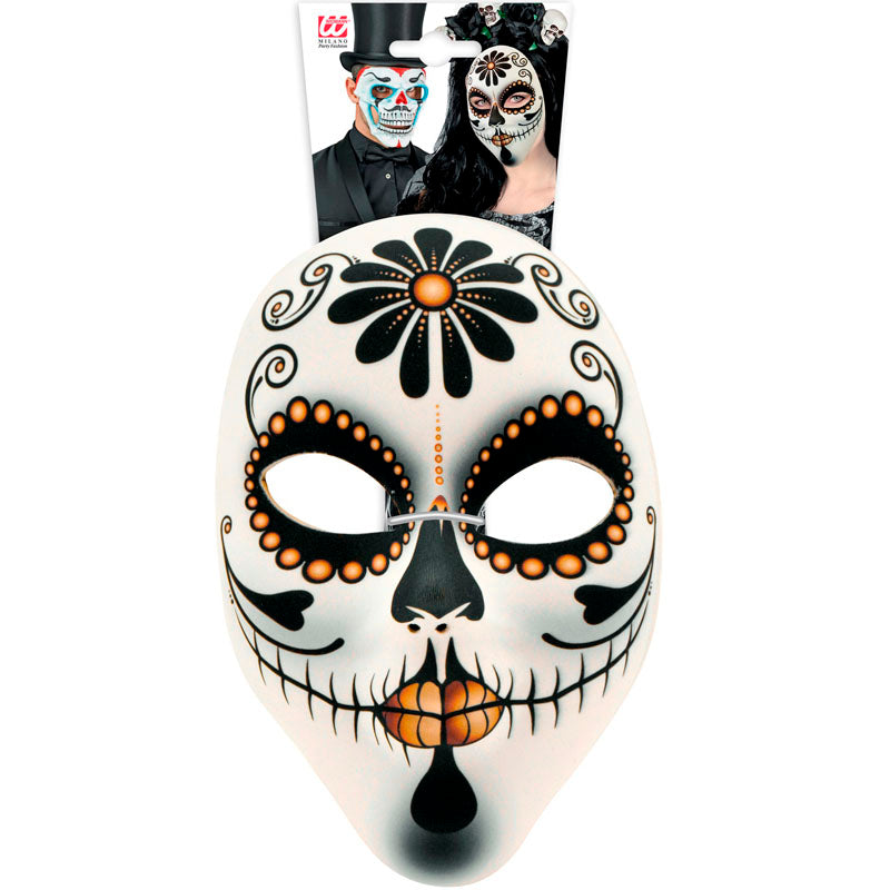 Máscara Tela Señora Día de los muertos Packaging