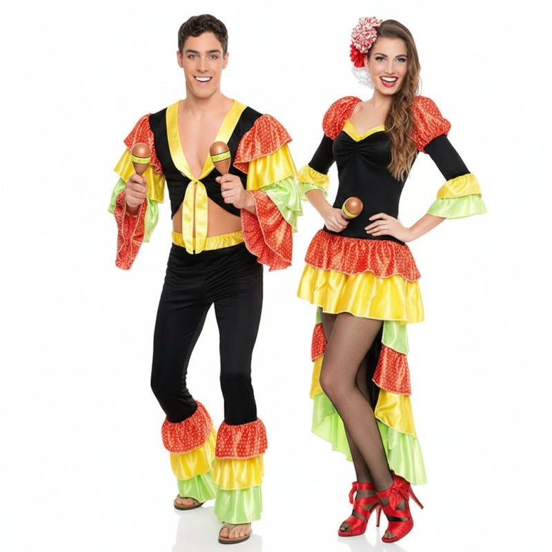 Fatos de casal Rumbeiros maracas