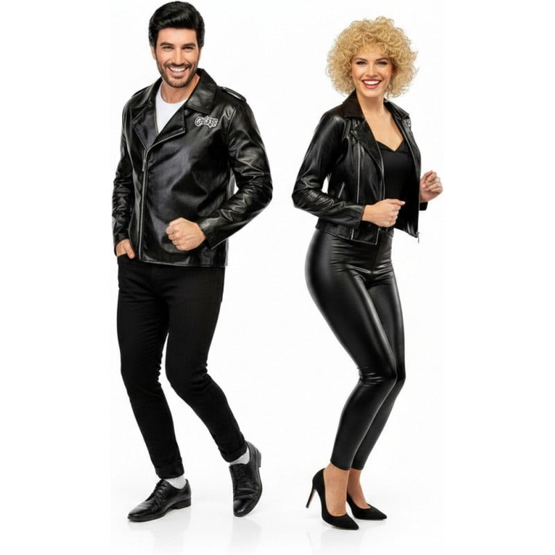 Fatos de casal Danny Zuko e Sandy de Grease