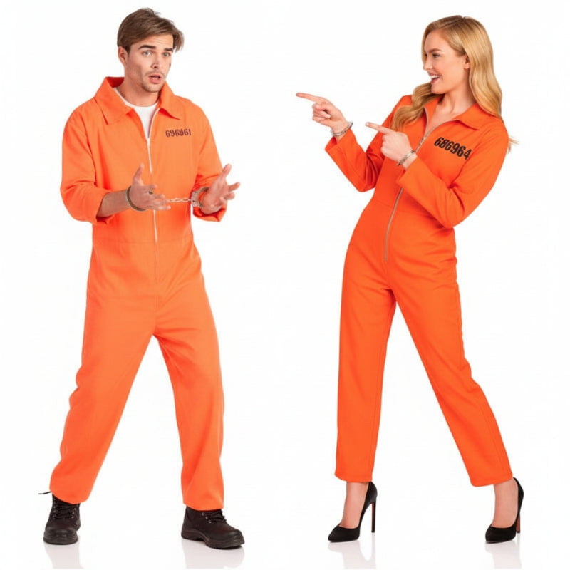 Fatos de casal Prisioneiros Laranja
