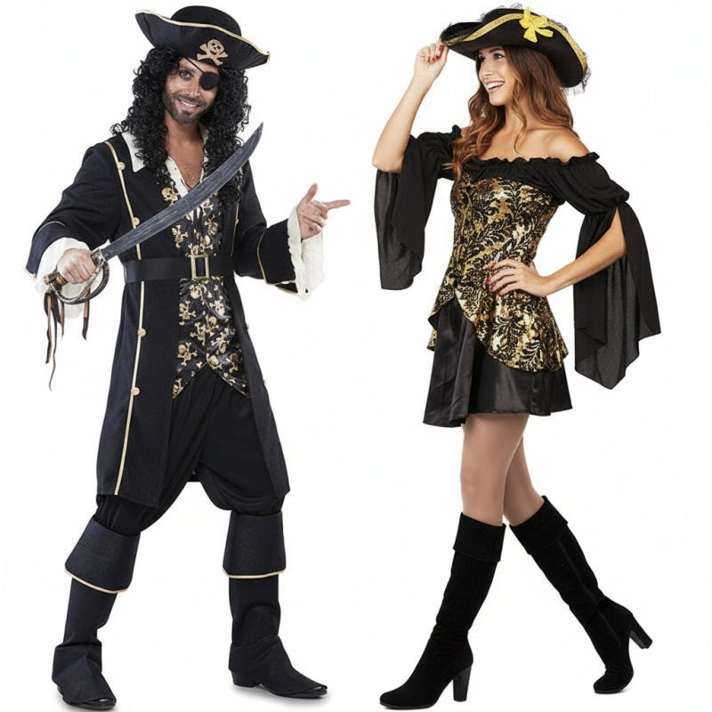 Fatos de casal Piratas da Noite
