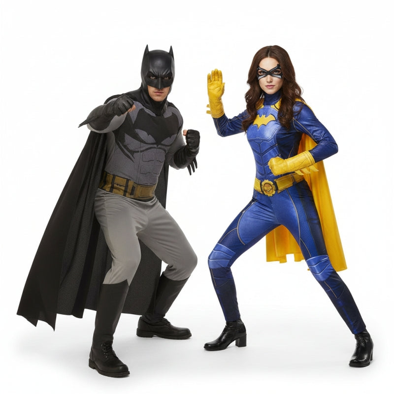 Fatos de casal Batmans