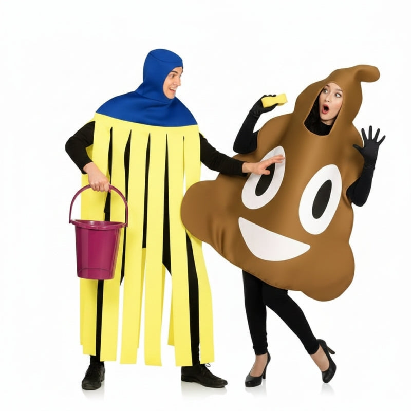 Fatos de casal Esfregona e Cocô