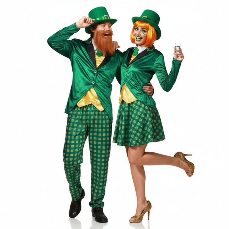 Fato de casal Duendes Irlandeses
