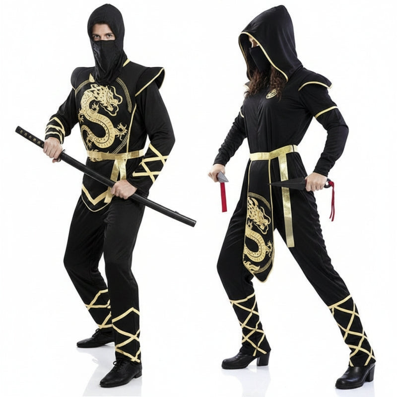 Fatos de casal guerreiros ninja