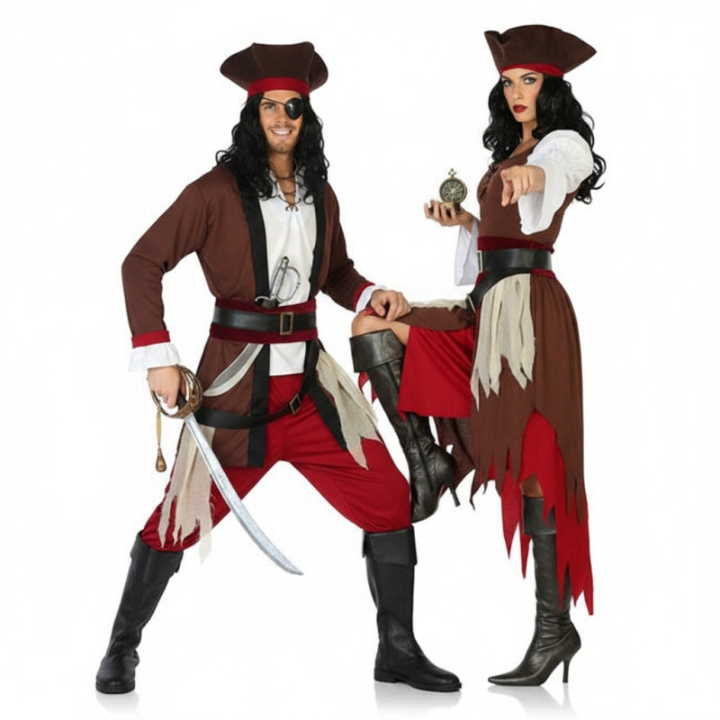 Fatos de casal Piratas do Caribe