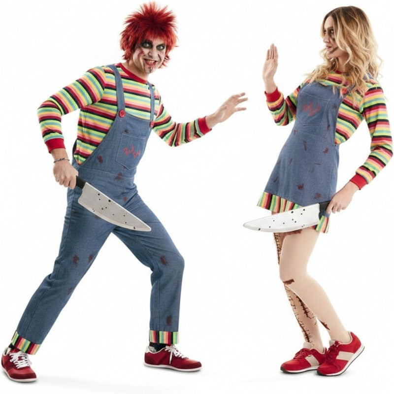 Fatos de casal Bonecos assassinos Chucky