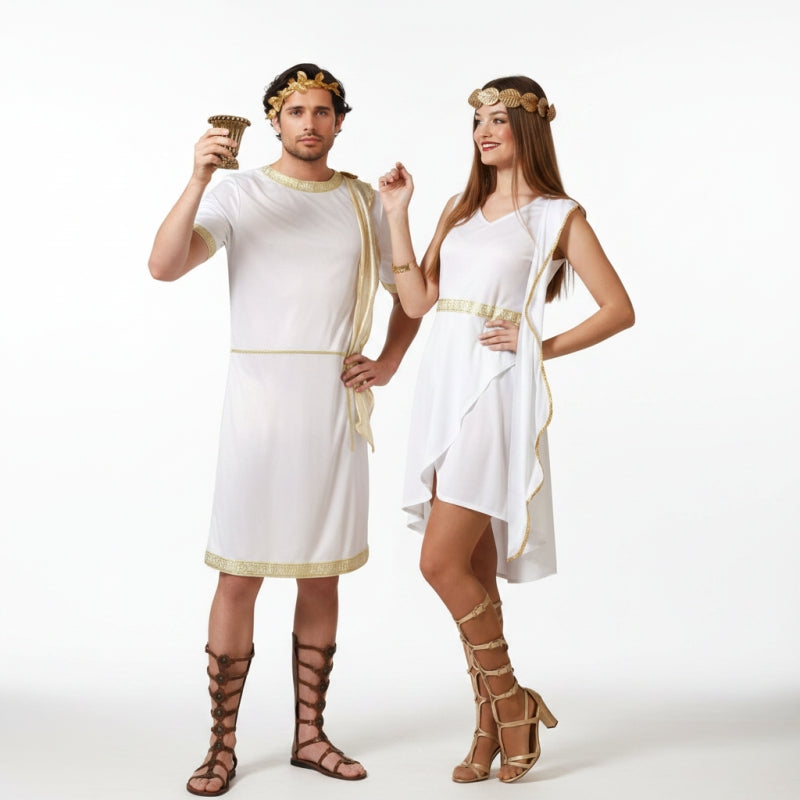 Fatos de casal Romanos Dourados