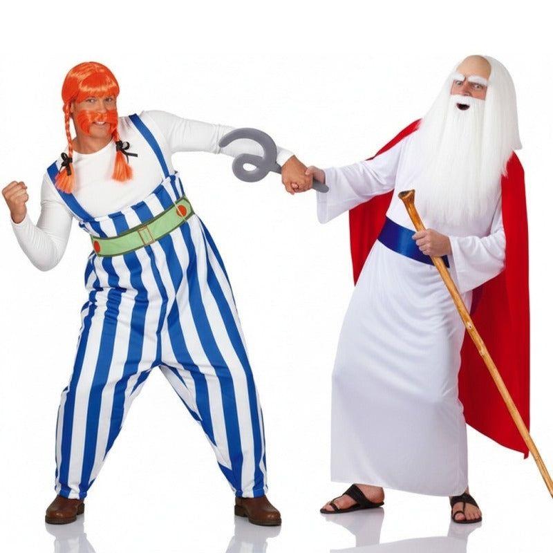 Fatos de casal Obelix e Panoramix