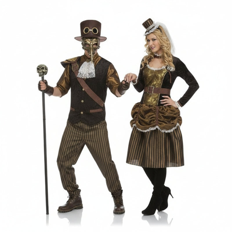 Fatos de casal Steampunk