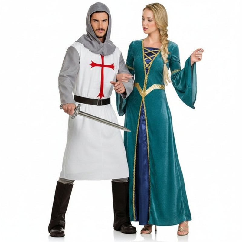 Fatos de casal Reis medievais