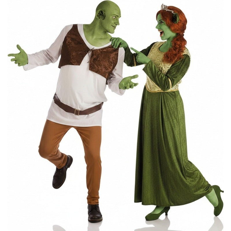 Fatos de casal Shrek e Fiona