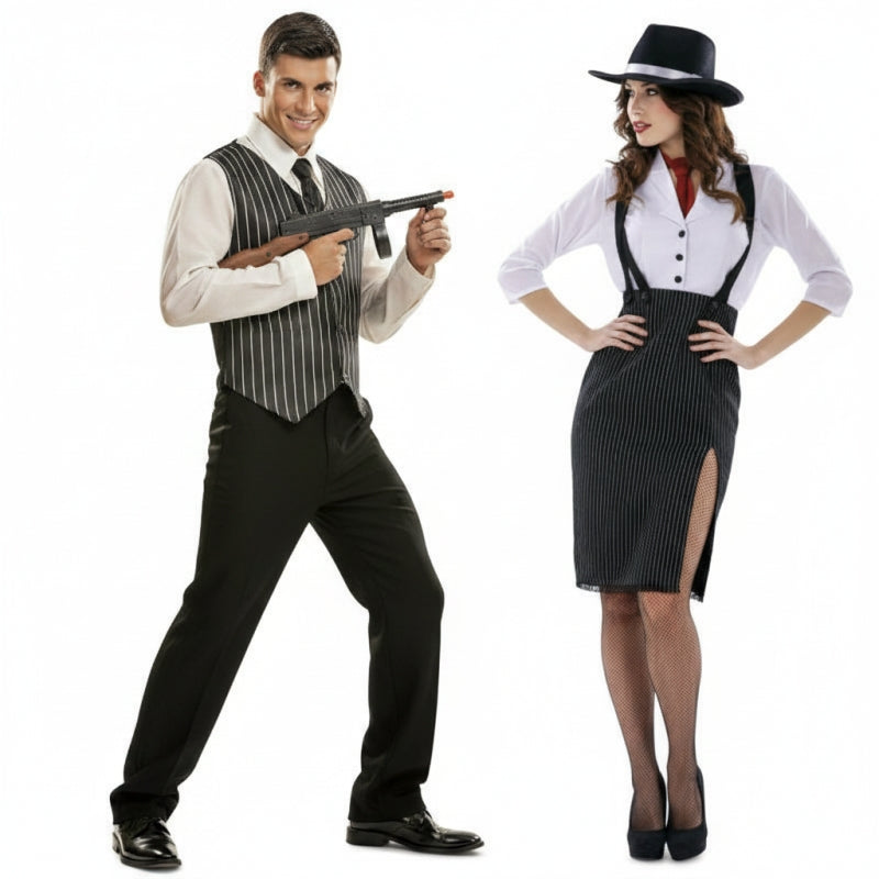 Fatos de casal Gangsters O Padrinho