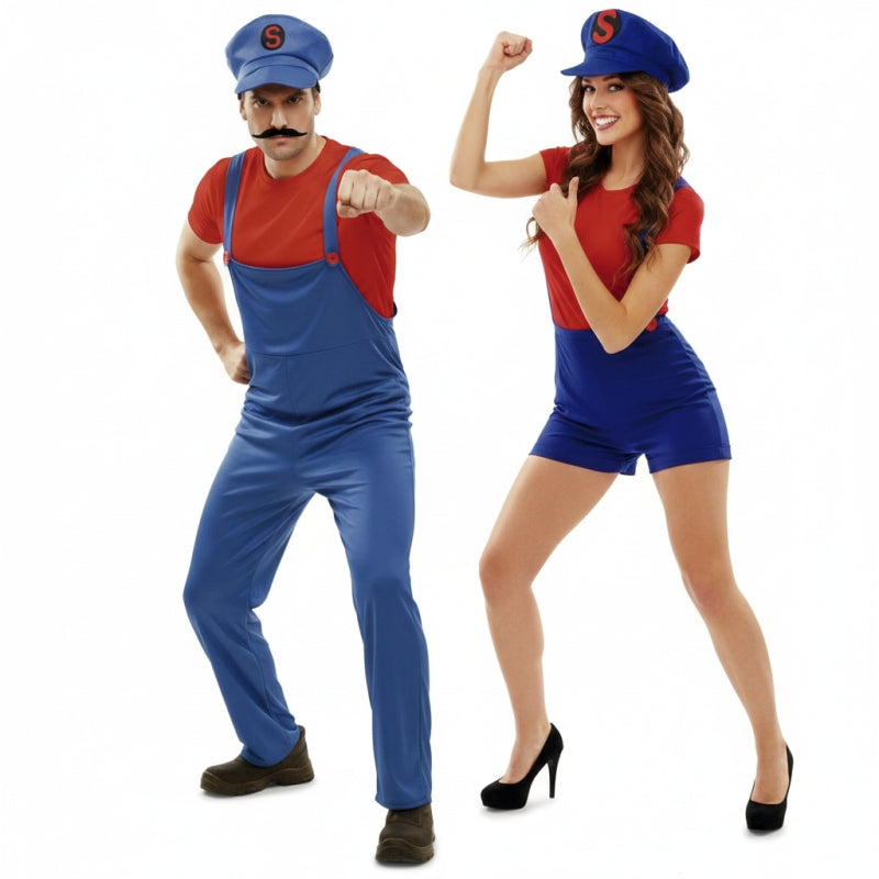 Fatos de casal Super Mario
