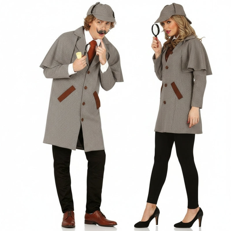 Fatos de casal Detectives Sherlock Holmes