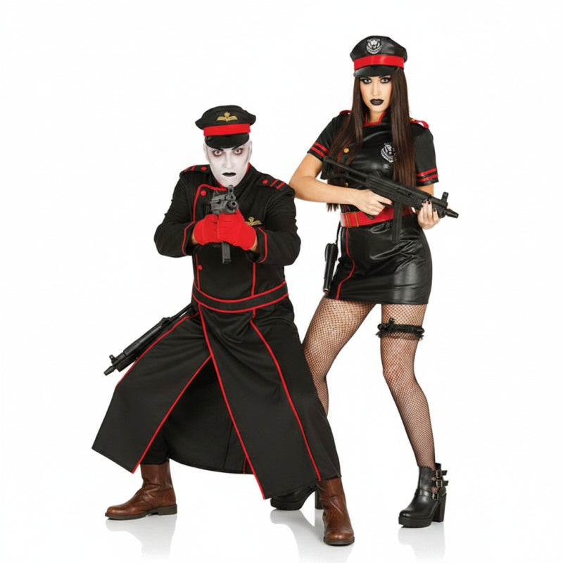 Fatos de casal Militares góticos