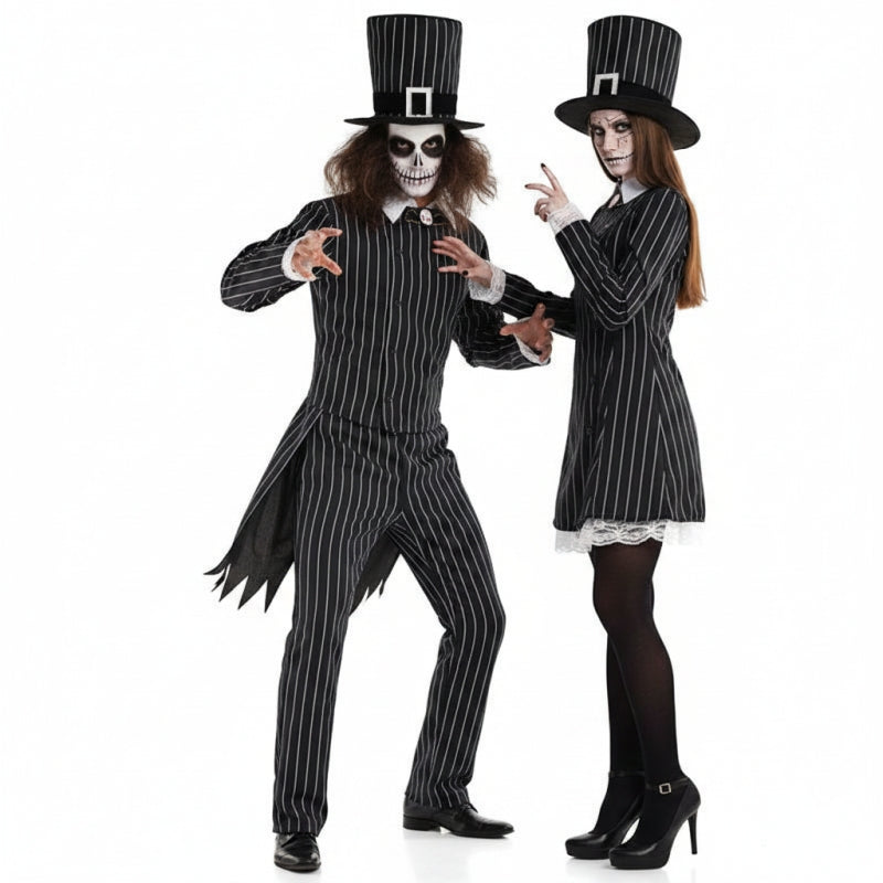 Fatos de casal Senhor e senhorita Grimbone