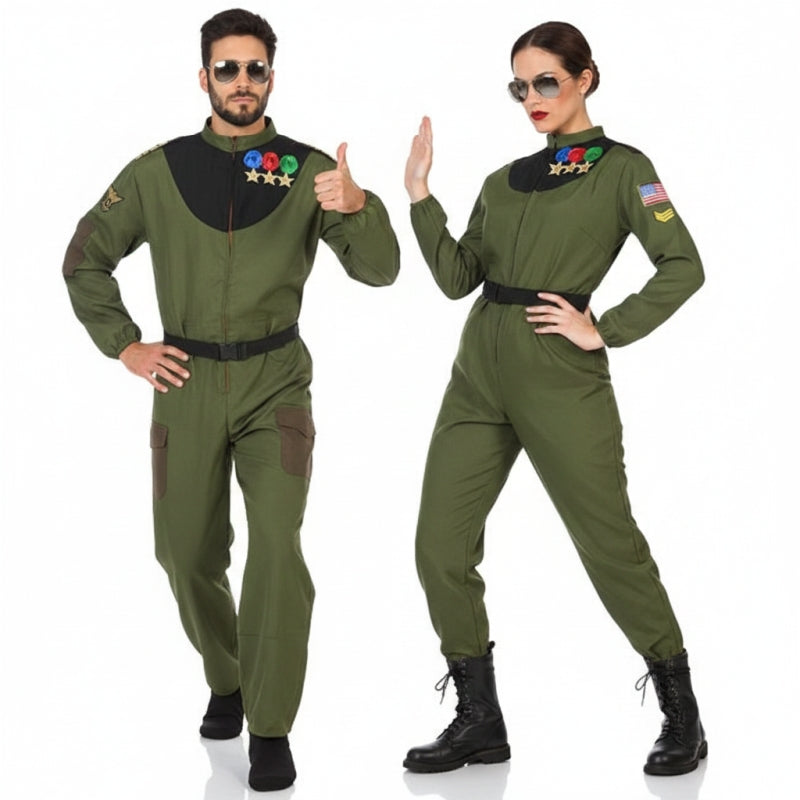 Fatos de casal Pilotos de caça