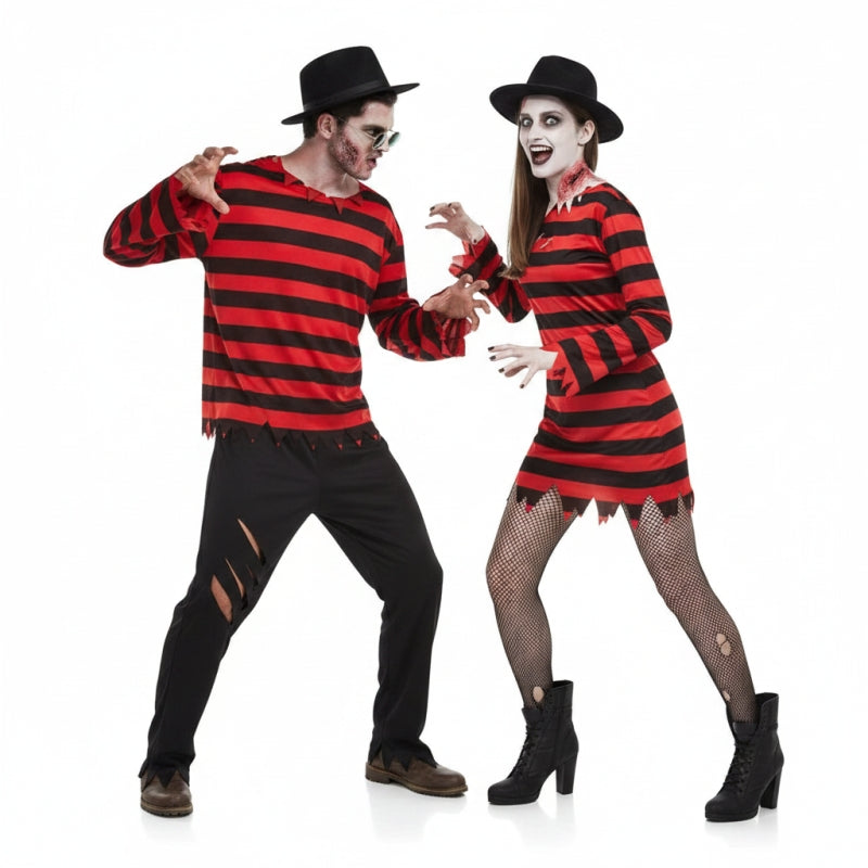 Fatos de casal Assassinos Freddy Krueger