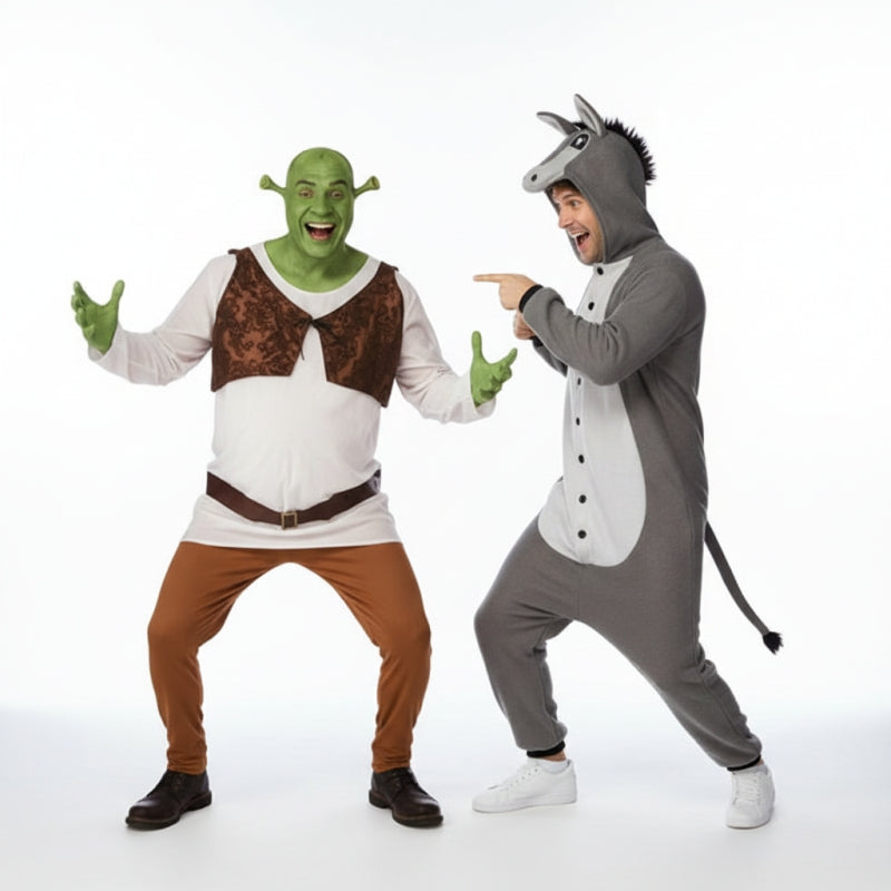 Fatos de casal Shrek e Burro