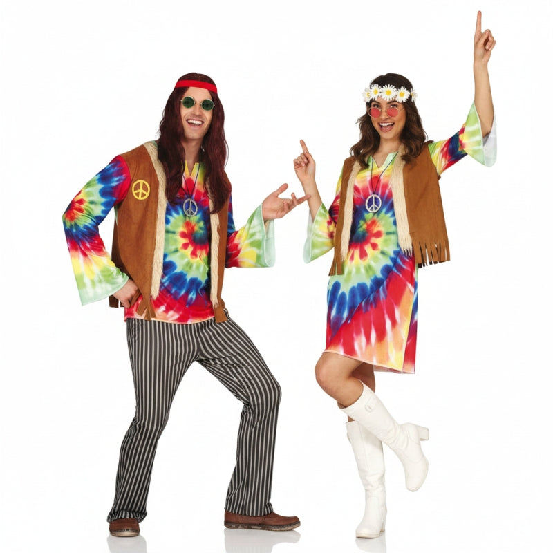 Fatos de casal Hippies BoHo