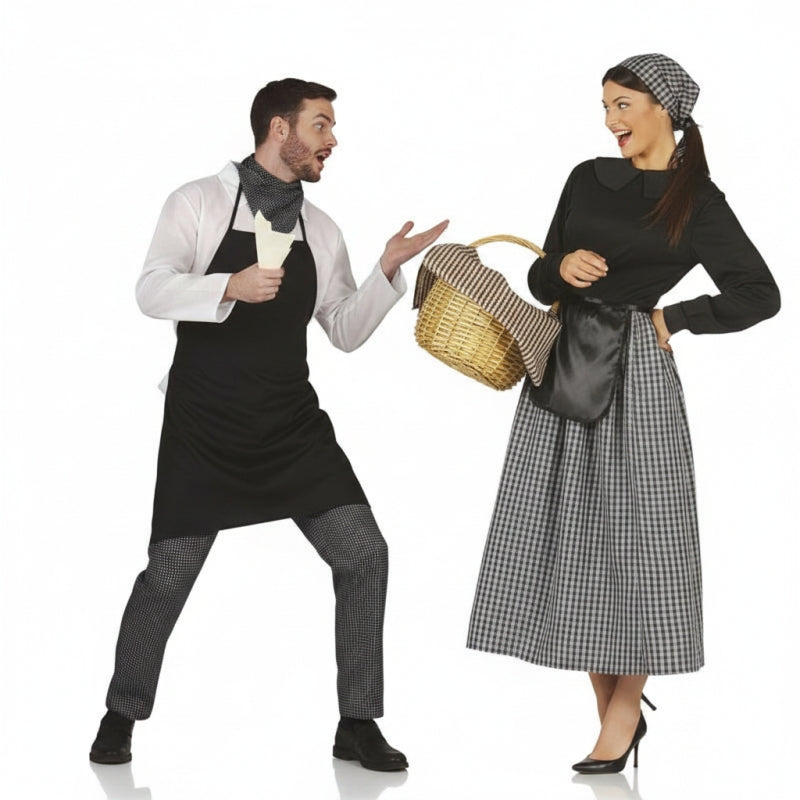 Fatos de casal Comerciantes de castanhas