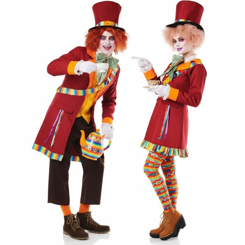 Fatos de casal Chapeleiros Rainbow