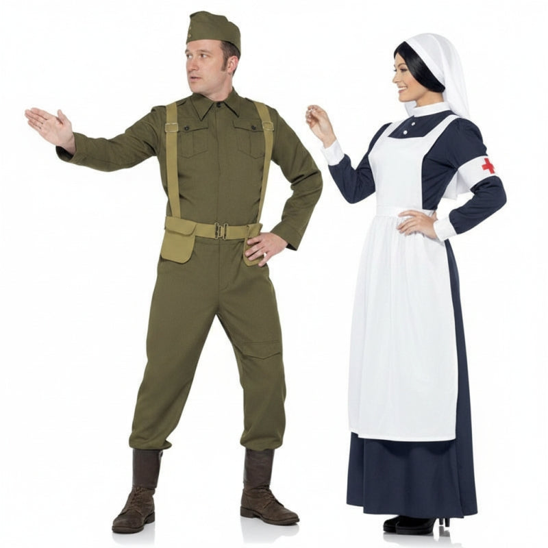 Fatos de casal Segunda Guerra Mundial