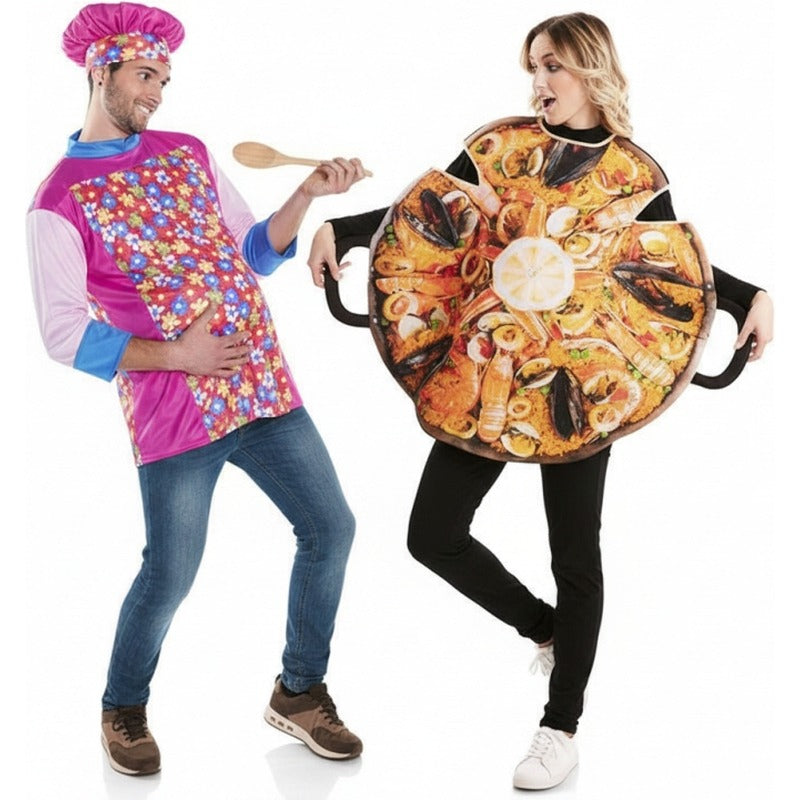Fatos de casal Chef e Paella
