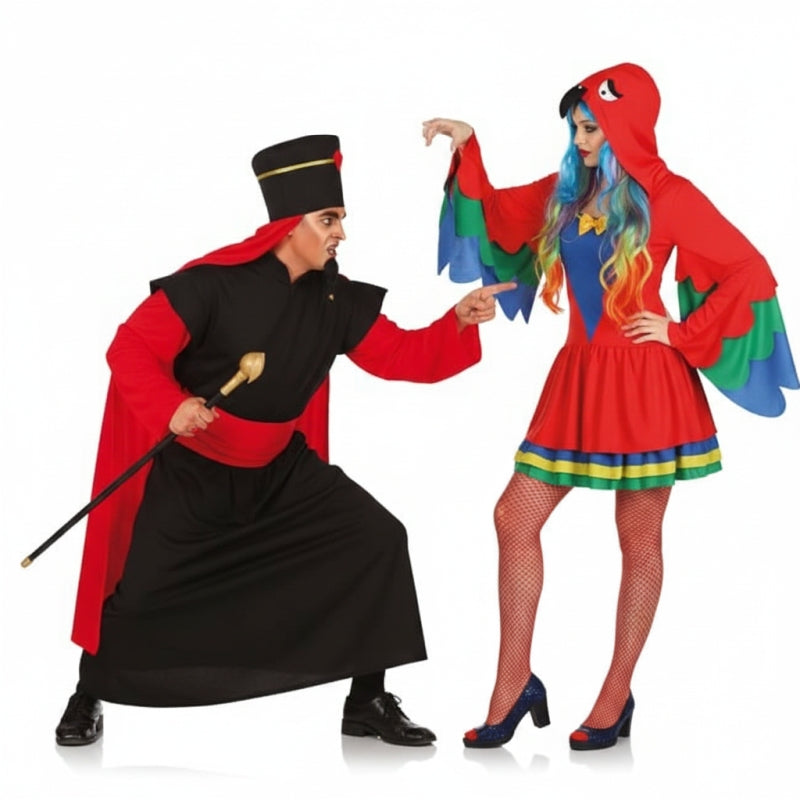 Fatos de casal Jafar e Lago