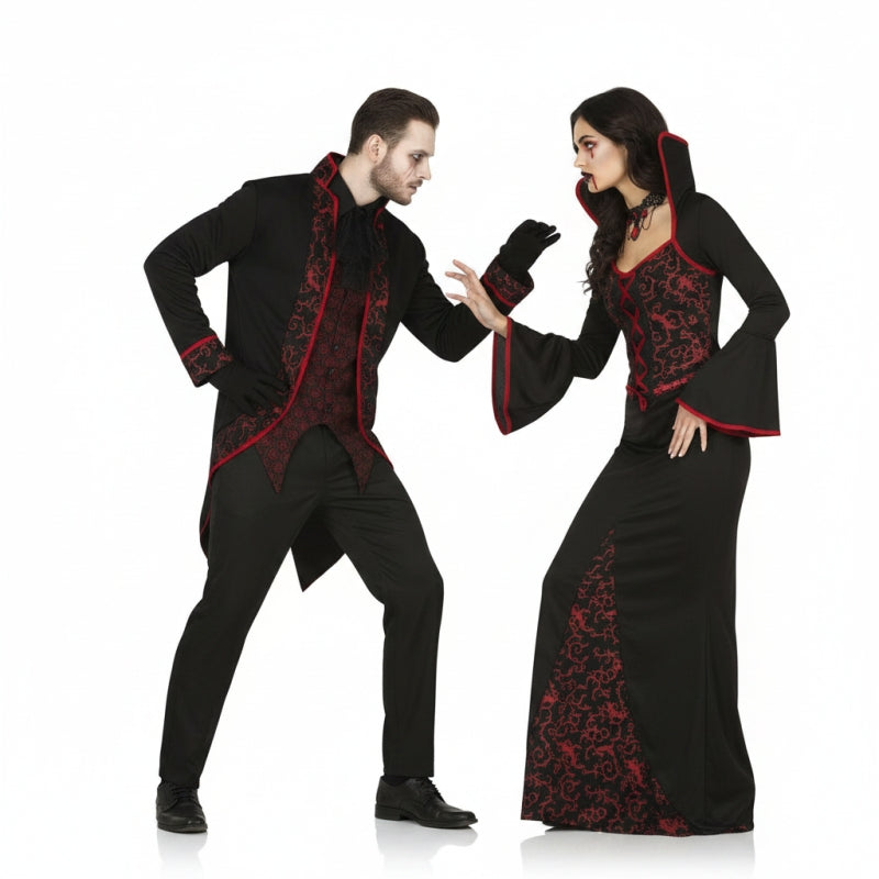 Fatos de casal Vampiros da Transilvânia