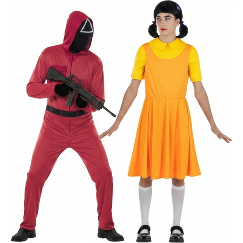 Fatos de casal Jogadores Squid Game