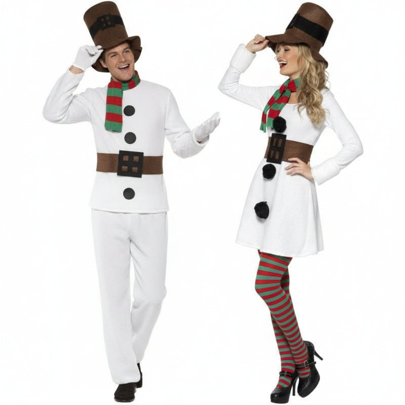 Fatos de casal Bonecos de neve