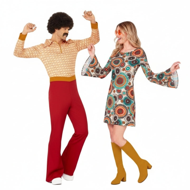 Fatos de casal Dançarinos Disco