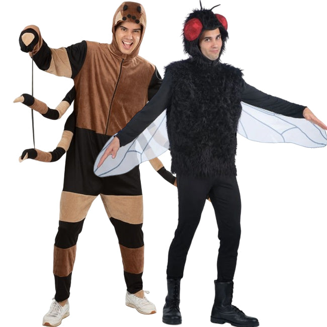 Pareja de Araña y Mosca