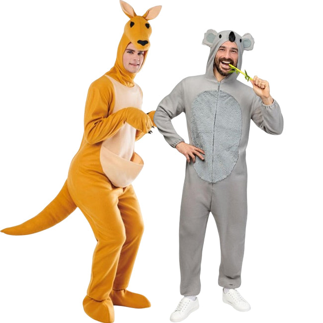 Canguro y Koala Australianos para disfrazarte en pareja