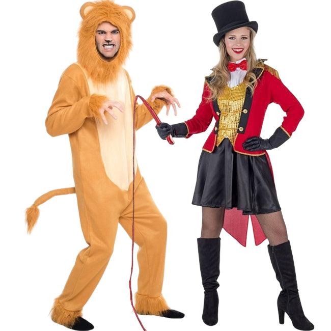 Circo León y Domadora para disfrazarte en pareja