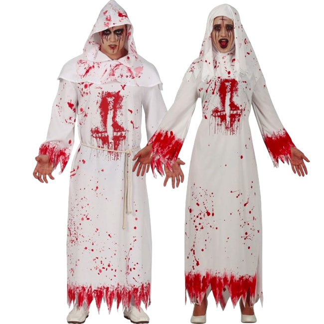 Pareja de Monje y Monja Satánicos