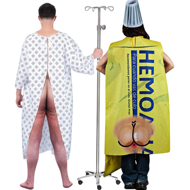 Paciente y Hemoanal para disfrazarte en pareja 3