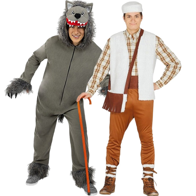 Fatos de casal Fábula do Pastor e o Lobo