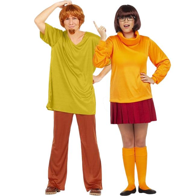 Pareja de Shaggy Rogers y Vilma de Scooby Doo