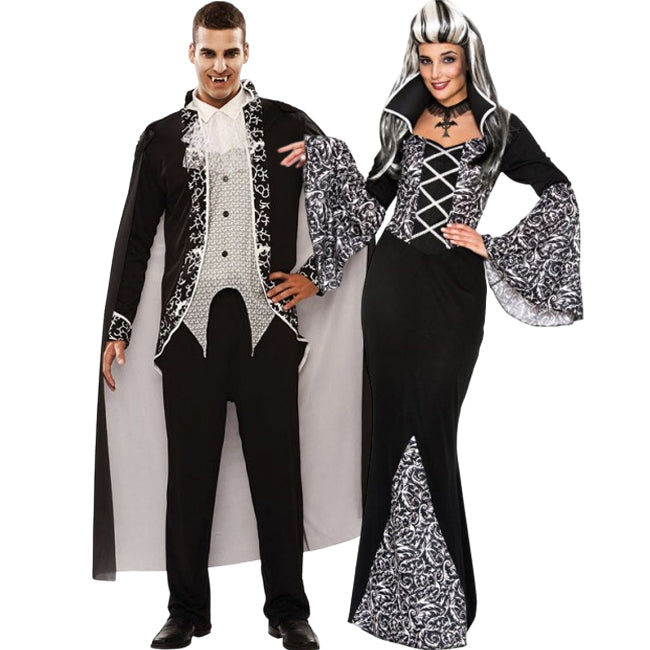 Pareja de Vampiros Góticos