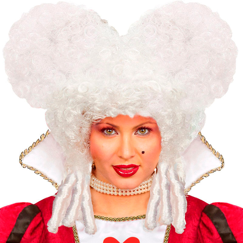 Peluca Época Barroca blanca