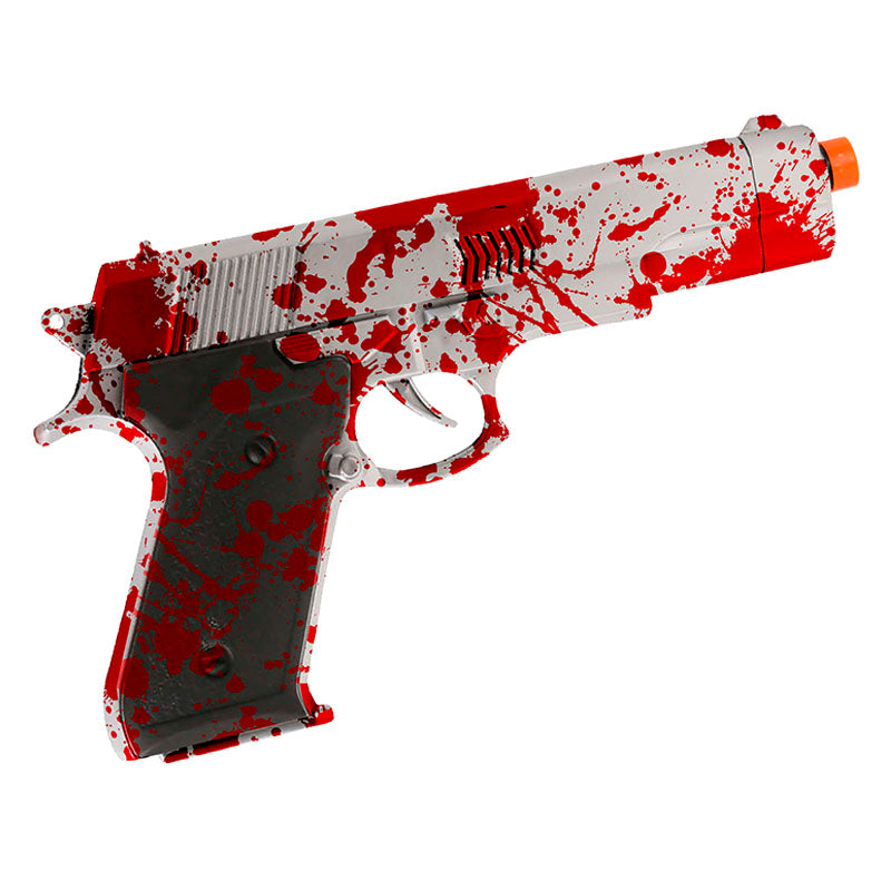 Pistola con sangre Packaging