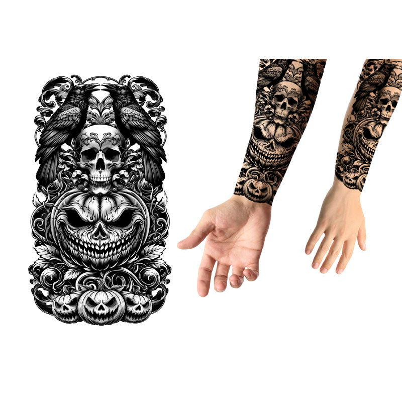 Tatuaje brazo Calabaza asesina