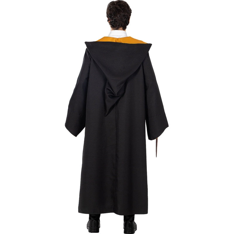 Túnica Réplica Hufflepuff para adulto - Diamond Edition Espalda