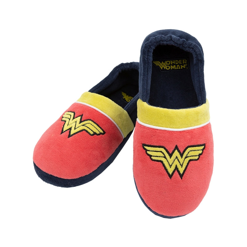 Zapatillas de estar por casa Wonder Woman para niña